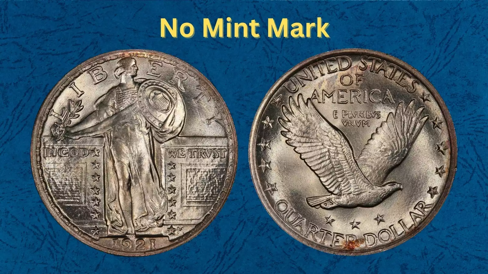 Philadelphia Mint circa 1920s or group of 1921 Standing Liberty Quarters in various grades